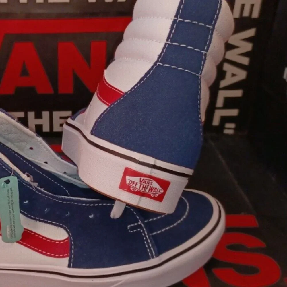 Vans Sk8-Hi Tritone Dress Blues Men's 8/Women's 9.5 VN0A3WMB49S